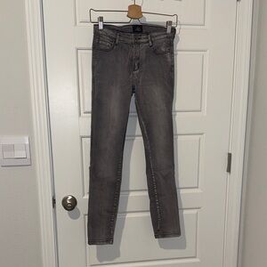 allée grey skinny jeans size 27